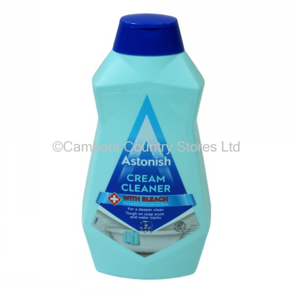 Astonish Cream Cleaner With Bleach 500ml Cambers Country Store